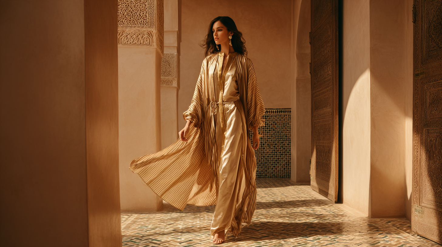 djallaba marocaine fait a main